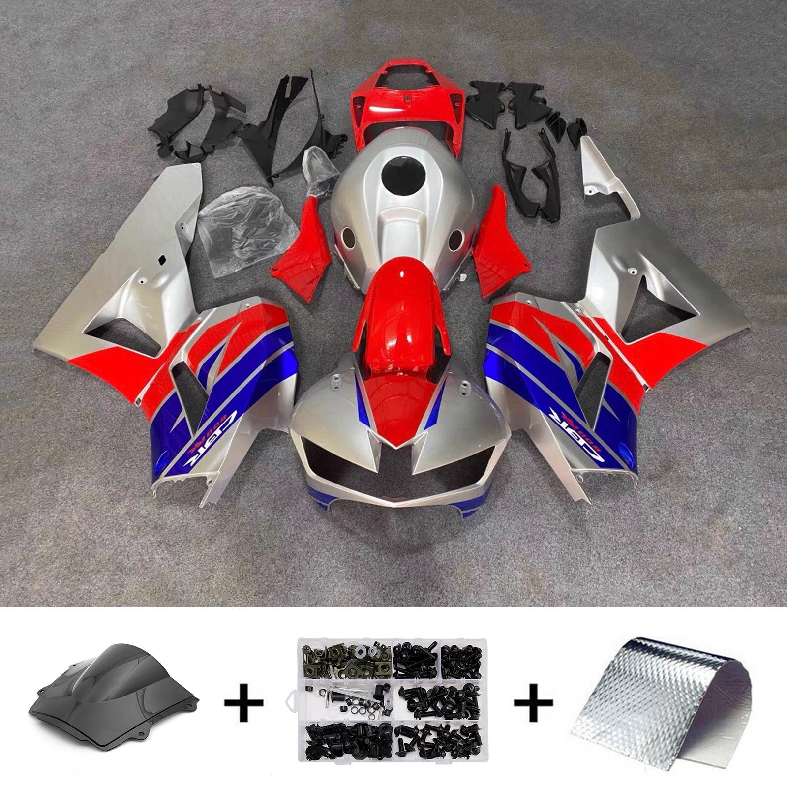 Injection Fairing Kit Bodywork Plastic ABS For Honda CBR600RR 2013-2025 F5