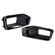 2019-2020 Yukon Fog Light Lamp Cover Gloss Black Trim Pair 22936426