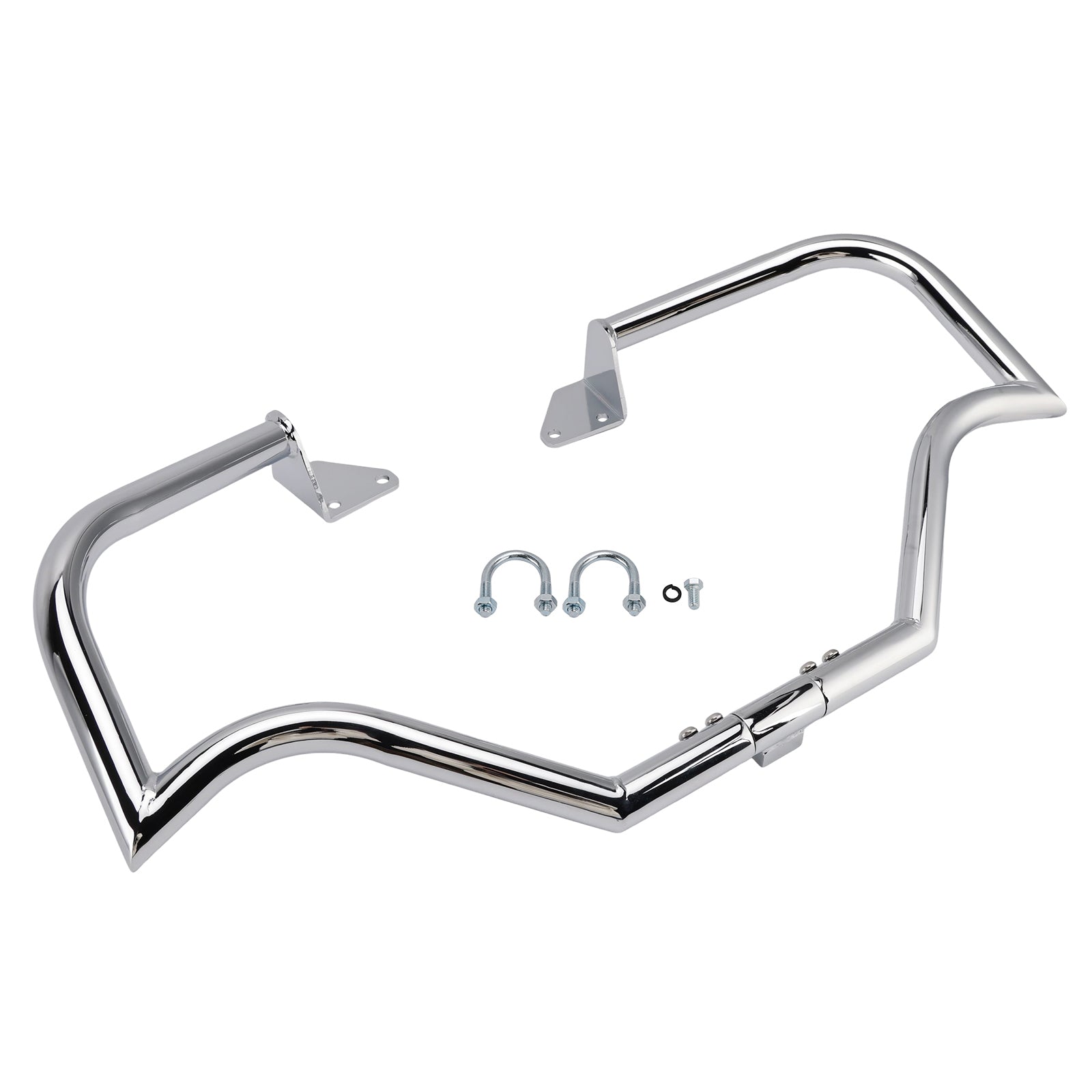 Bumper Engine Protection Guard Crash Bar Fits For Dyna Street Bob 06-17 Chrome
