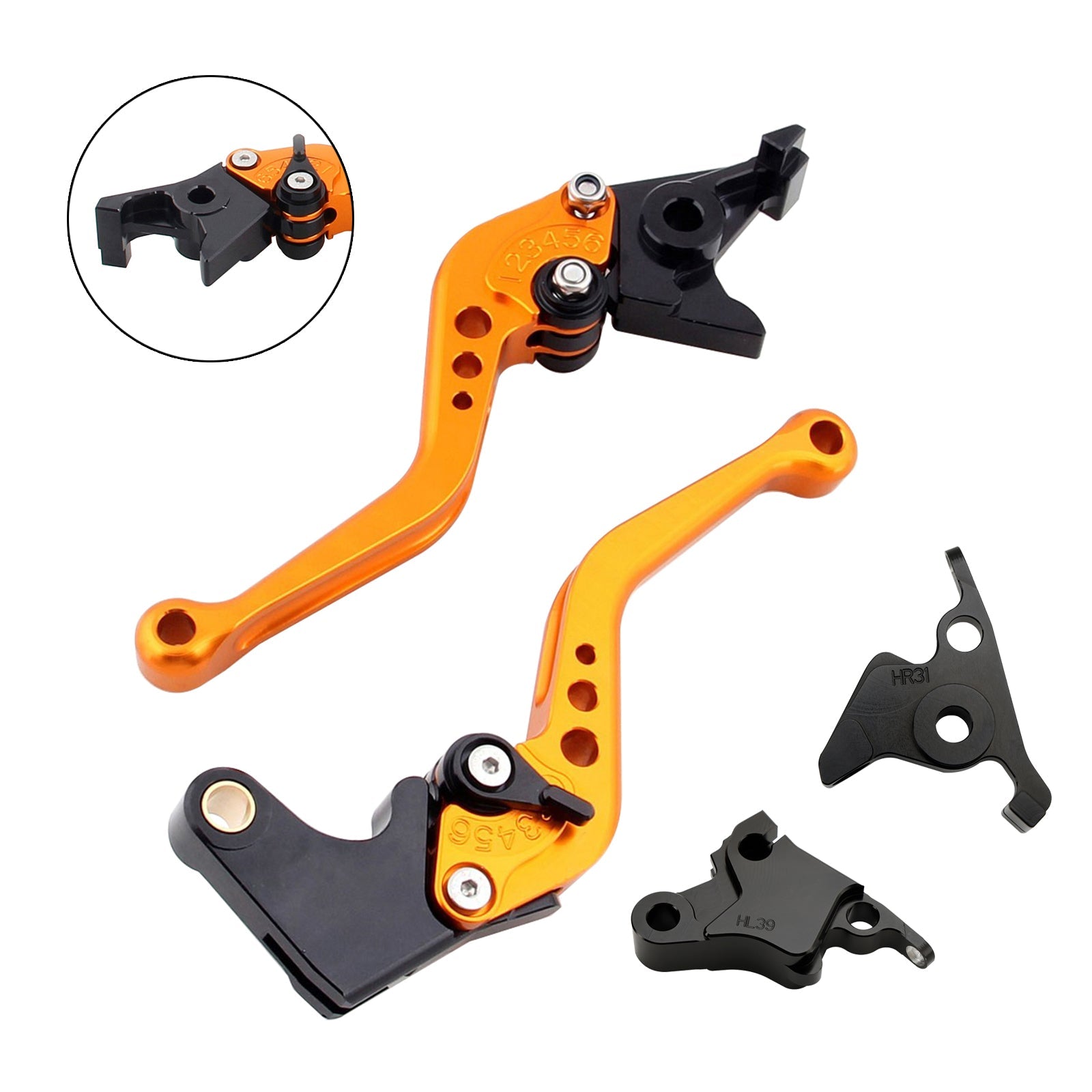 NEW Short Clutch Brake Lever fit for CFMOTO 450SS 450SR 21-23 450NK 23-24
