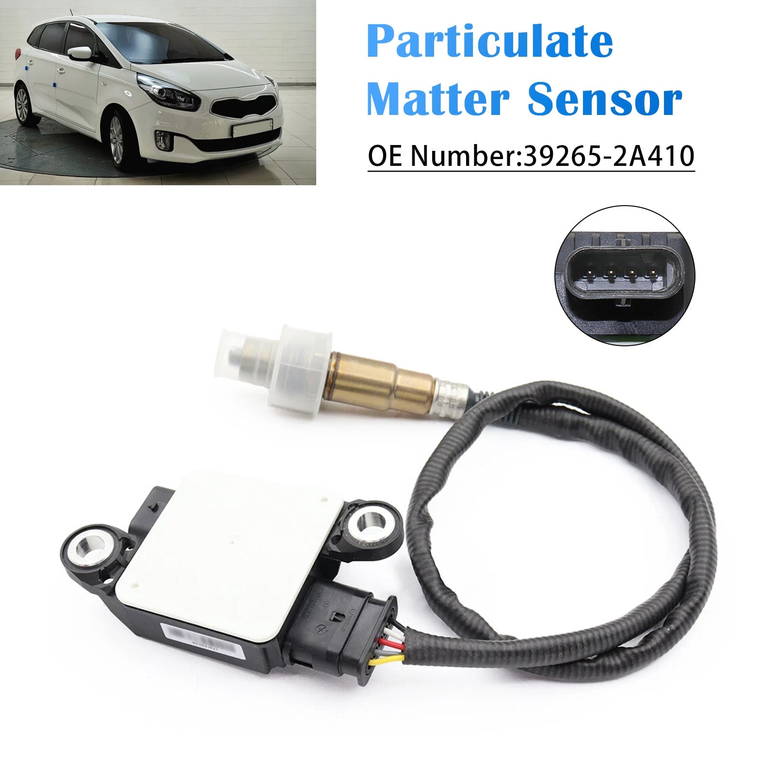 For Kia Carens IV Van (A4) CRDi 2015-2018 D4FD 1685 85/100 Box Body/MPV 392652A410 Particulate Matter Sensor