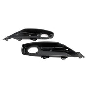 2013-2015 BMW 320i 320i xDrive 2.0L L4-Gas 2PCS Front Bumper Fog Light Grille Covers 51117300739
