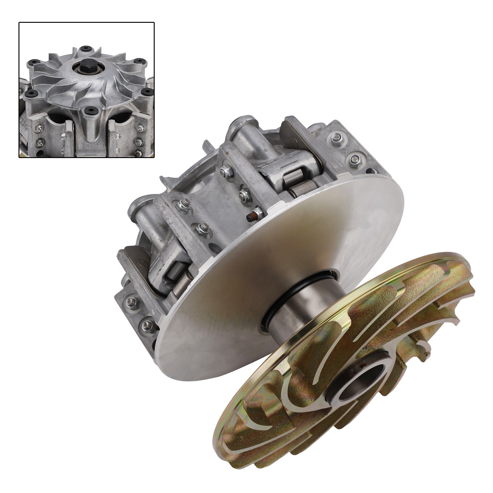 Front Clutch Variator Pulley 420864910 For Can-Am Maverick Max 1000 Turbo 2015-2017