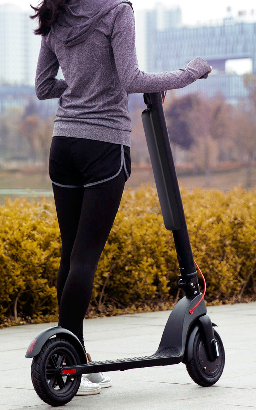 45KM 10" Folding Electric Scooter 350W Range For Adult City Commute