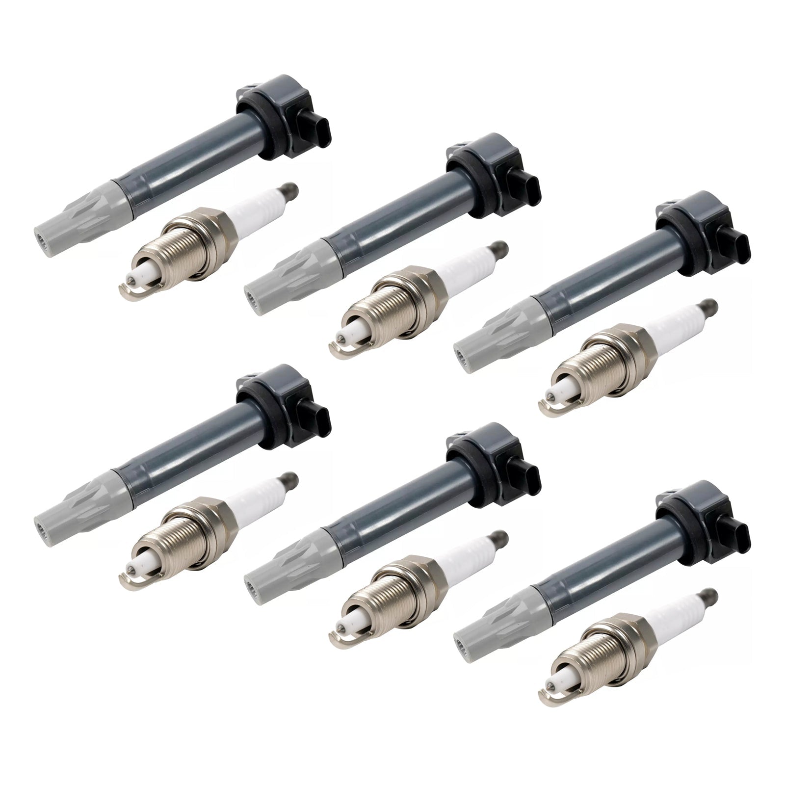 2006-2010 Dodge Charger V6 3.5L 6pcs Ignition Coil & Spark Plugs UF502 4606869 4606869AA