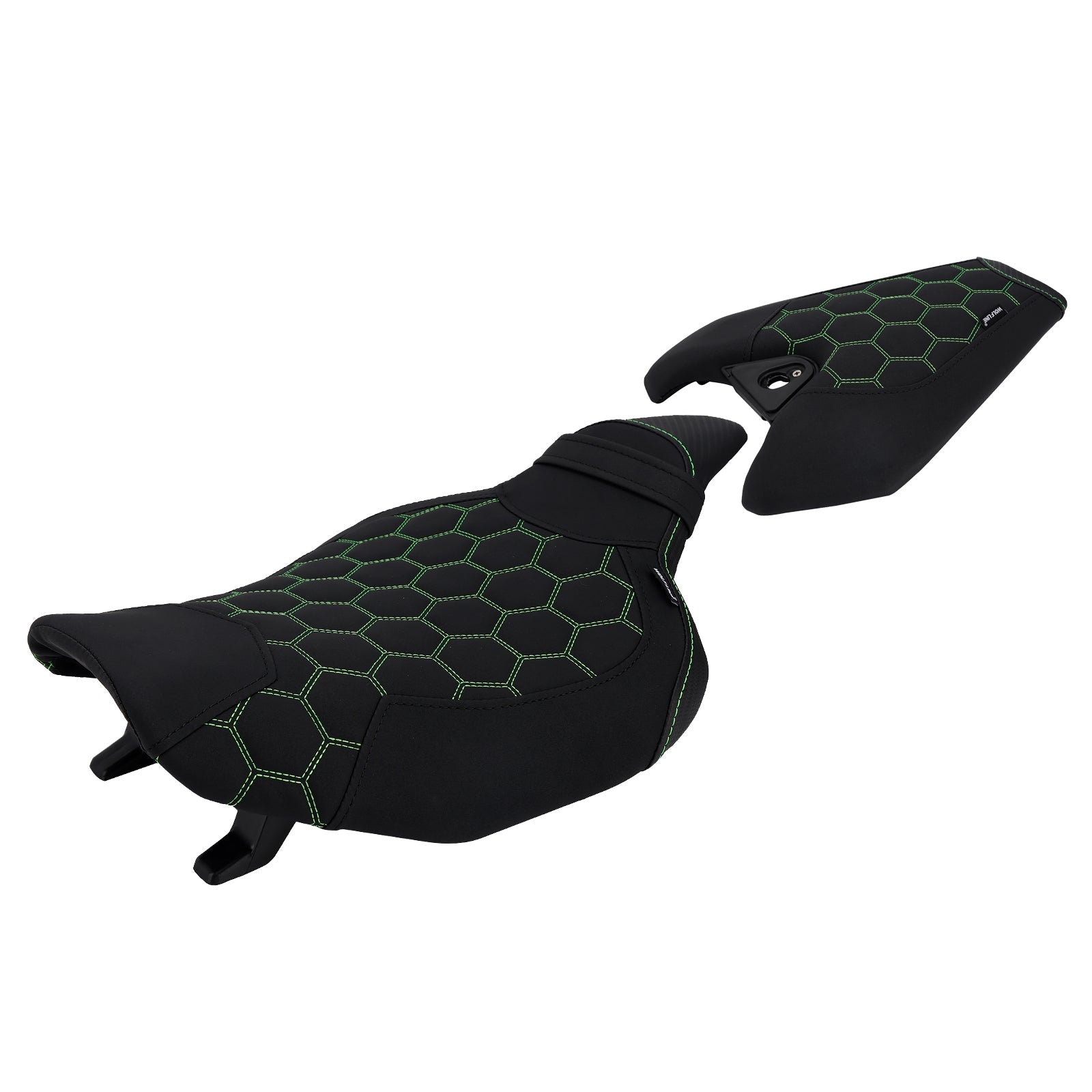 2014-2025 2024 For Kawasaki Z1000 Driver&Passenger Seat Kit Rear Cushion Green2
