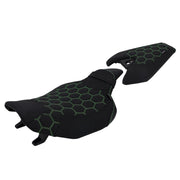 2014-2025 2024 For Kawasaki Z1000 Driver&Passenger Seat Kit Rear Cushion Green2