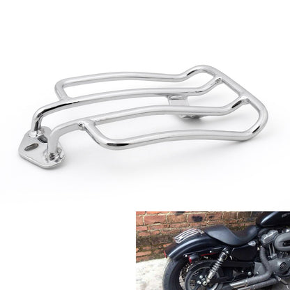 04-15 Solo 1200 Chrome AU XL883 Rack Luggage Seat Sportster