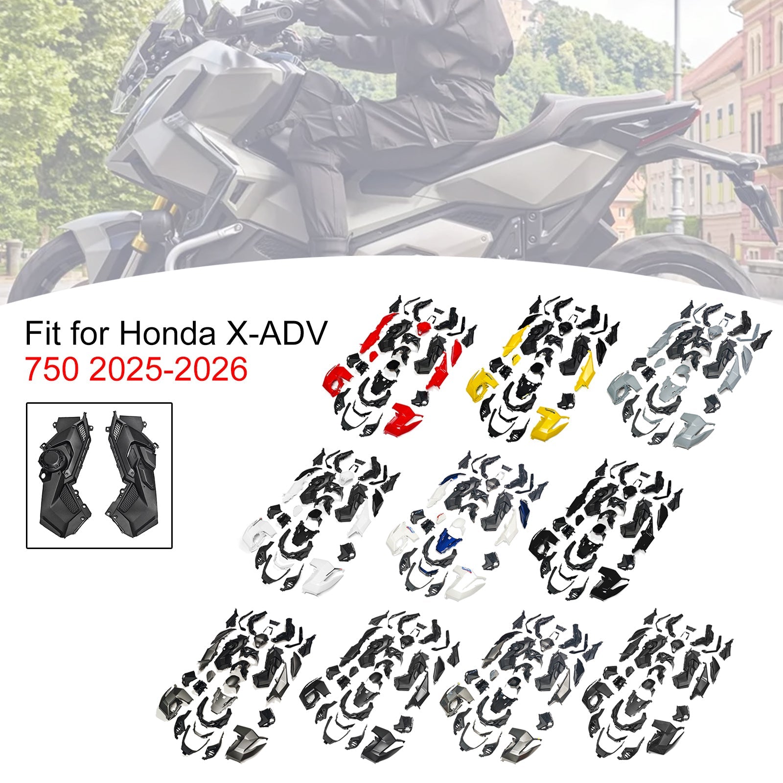 Injection Bodywork Fairing Kit for Honda X-ADV 750 2025-2026