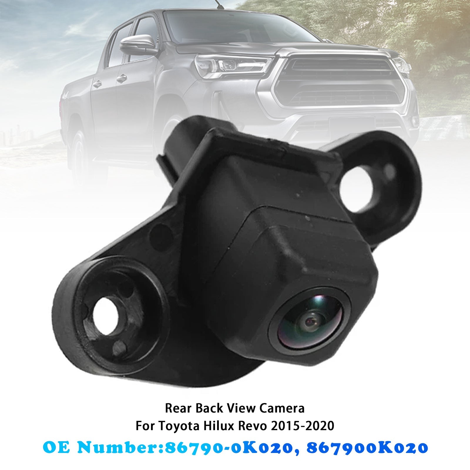 Rear Back View Camera 86790-0K020 Fits For Toyota Hilux Revo 2015-2020
