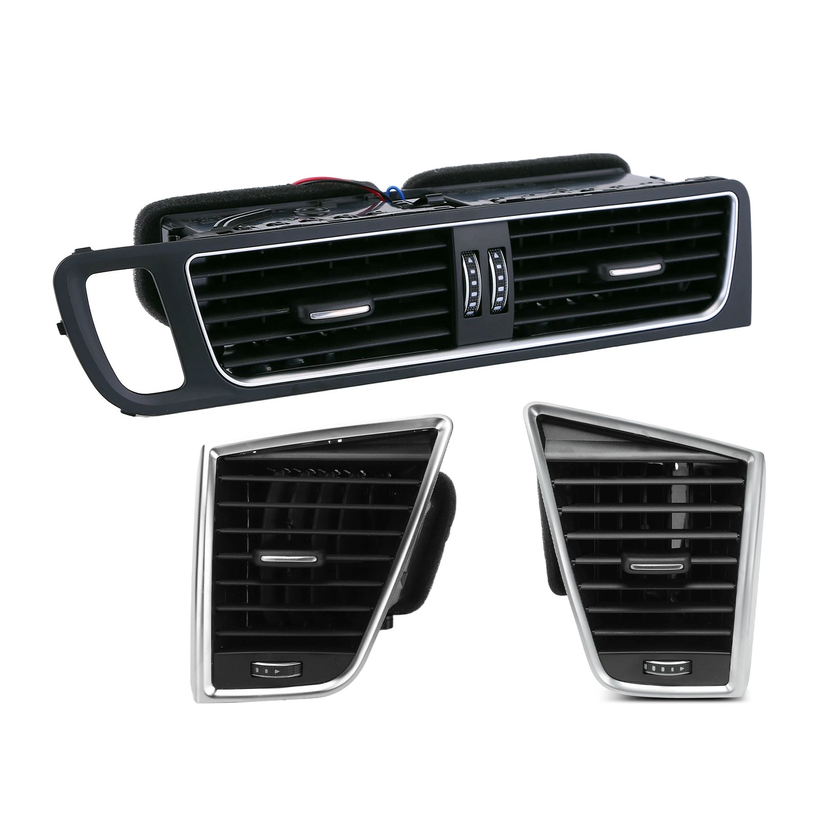 Front Dashboard Center AC Air Vent Grille Cover Bezel For Audi Q5 2009-2017