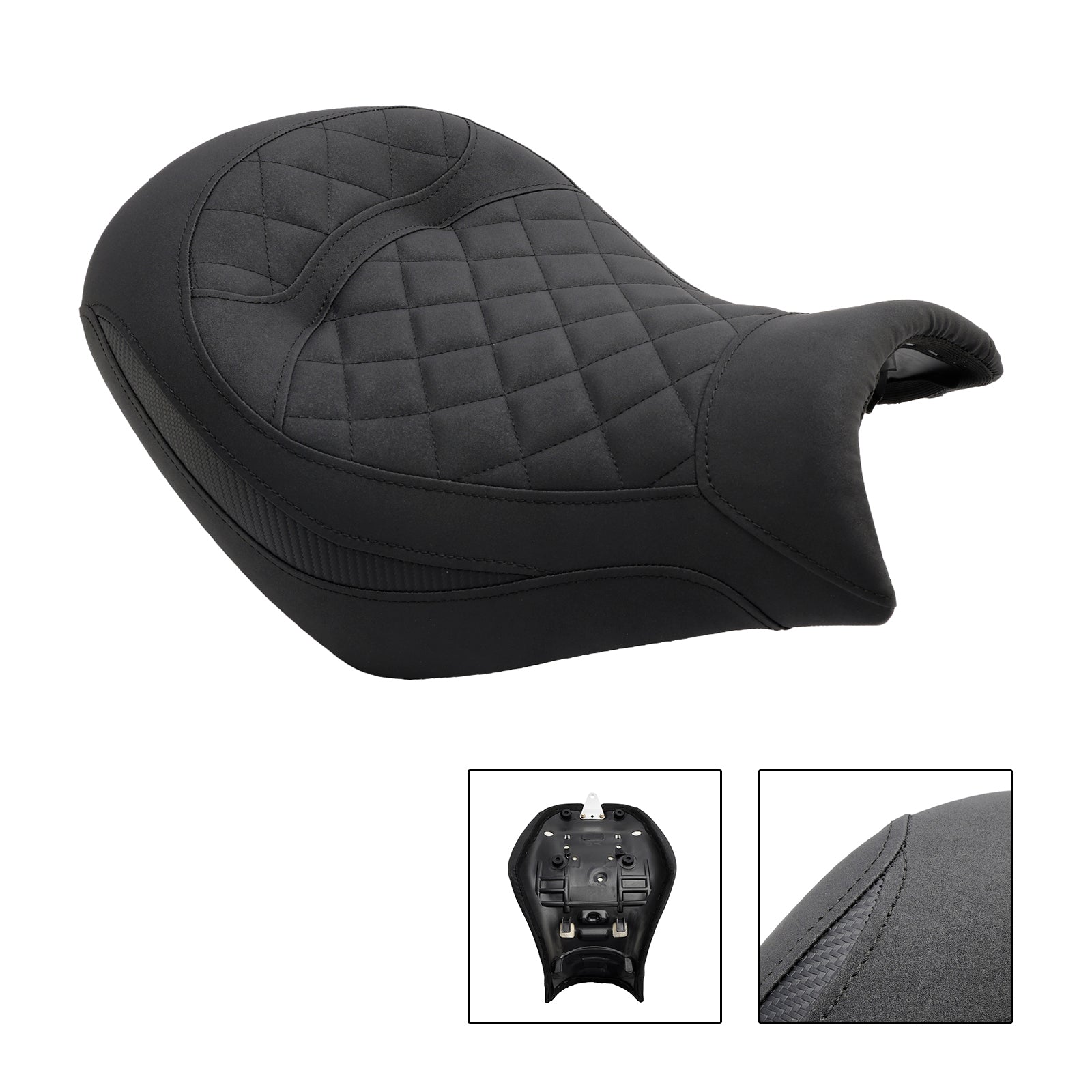 2015-2023 Kawasaki Vulcan S Vn650 Front Raider Seat Driver Cushion Pu Green