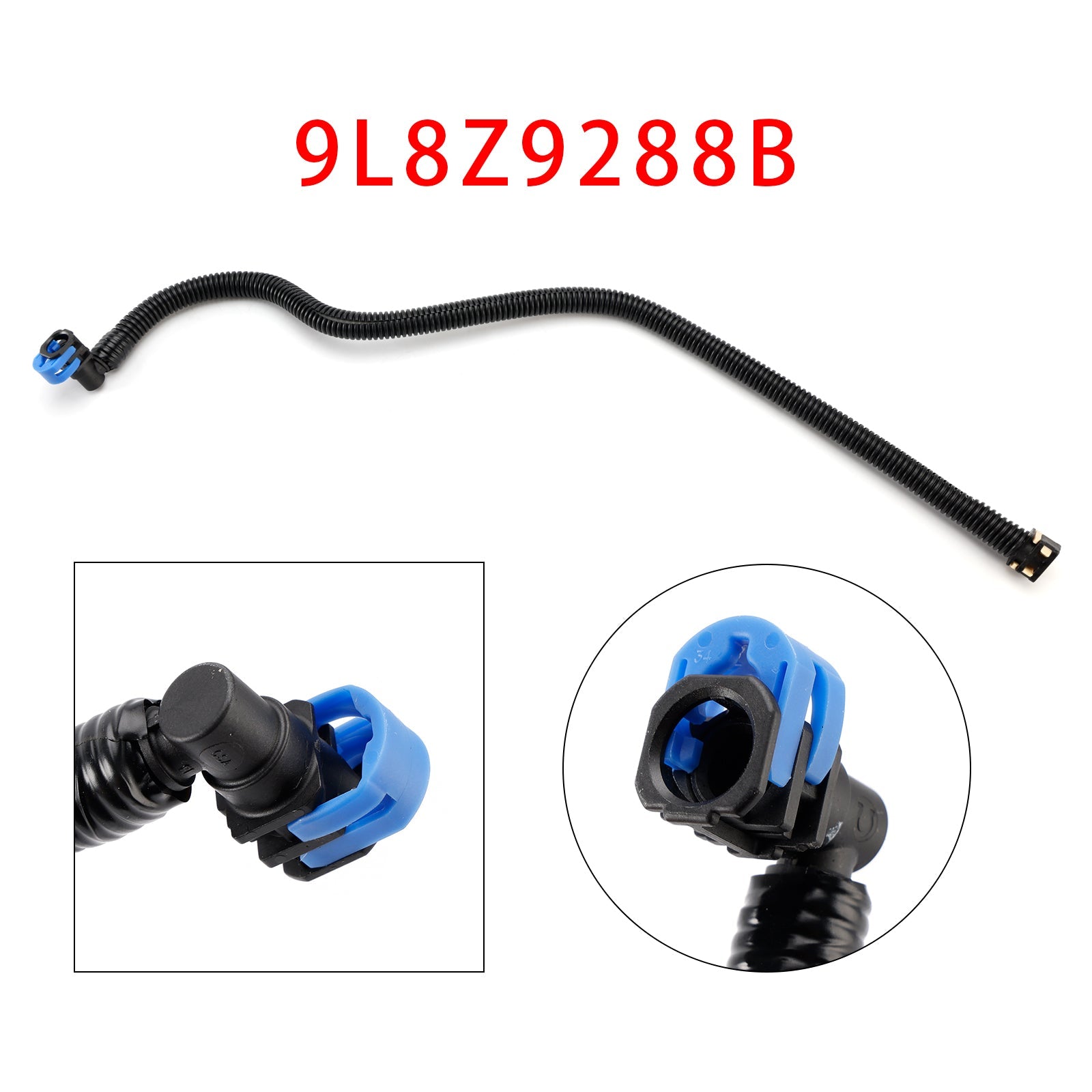 2009-2012 Ford Escape Mariner 3.0L V6 Fuel Line From Rail Down to Frame