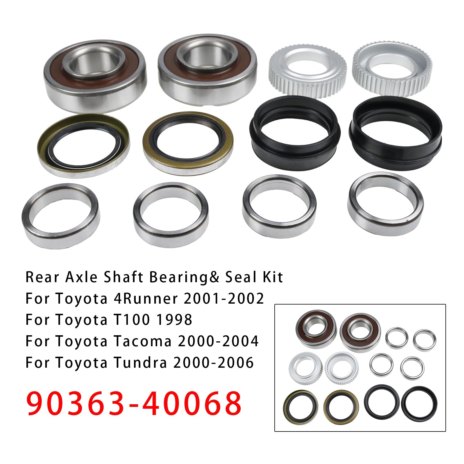 1998 Toyota T100 24PCS Transmission Clutch Plate Friction Kit 43517-35010 725