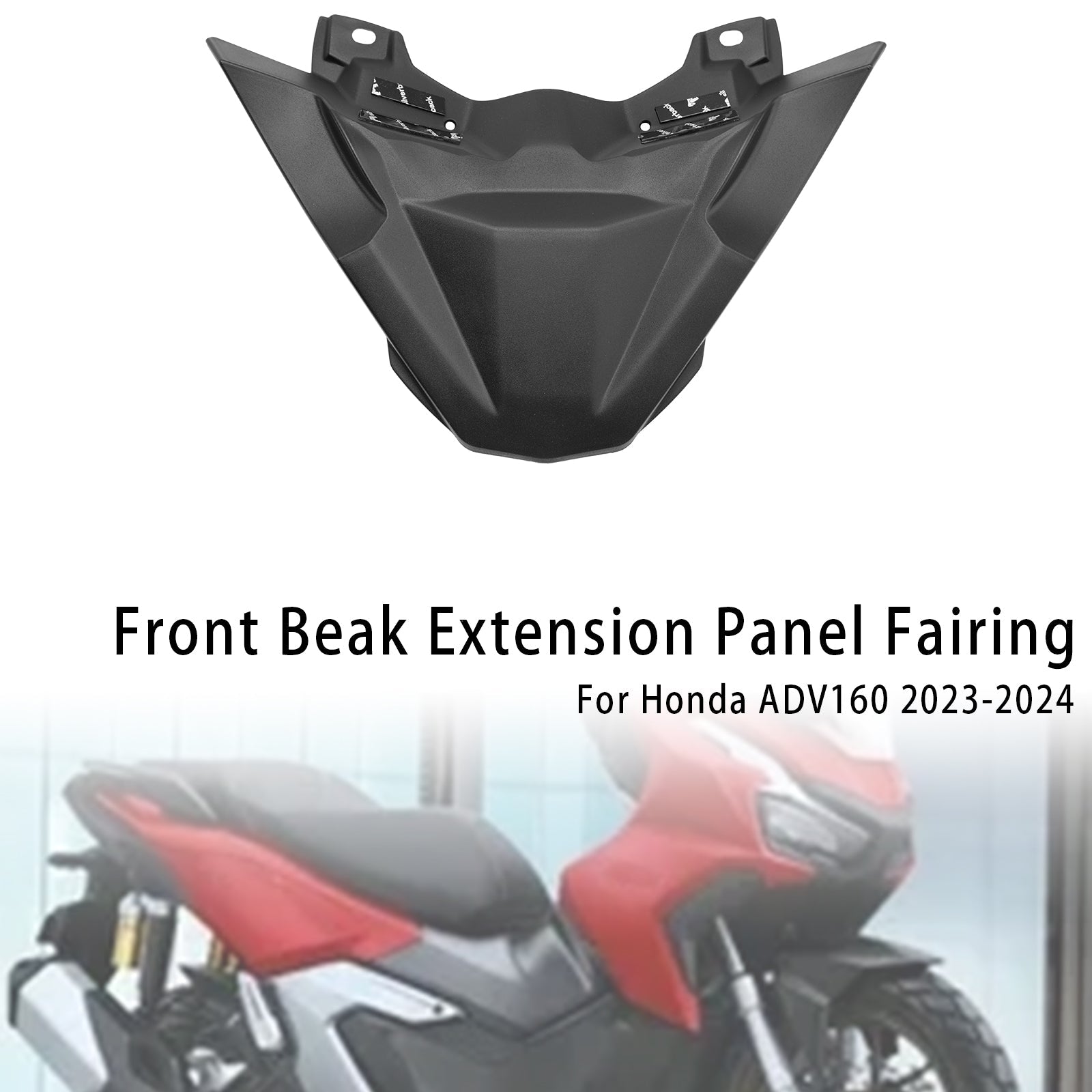 2023-2024 Honda ADV 160 Front Beak Extension Nose Panel Fairing