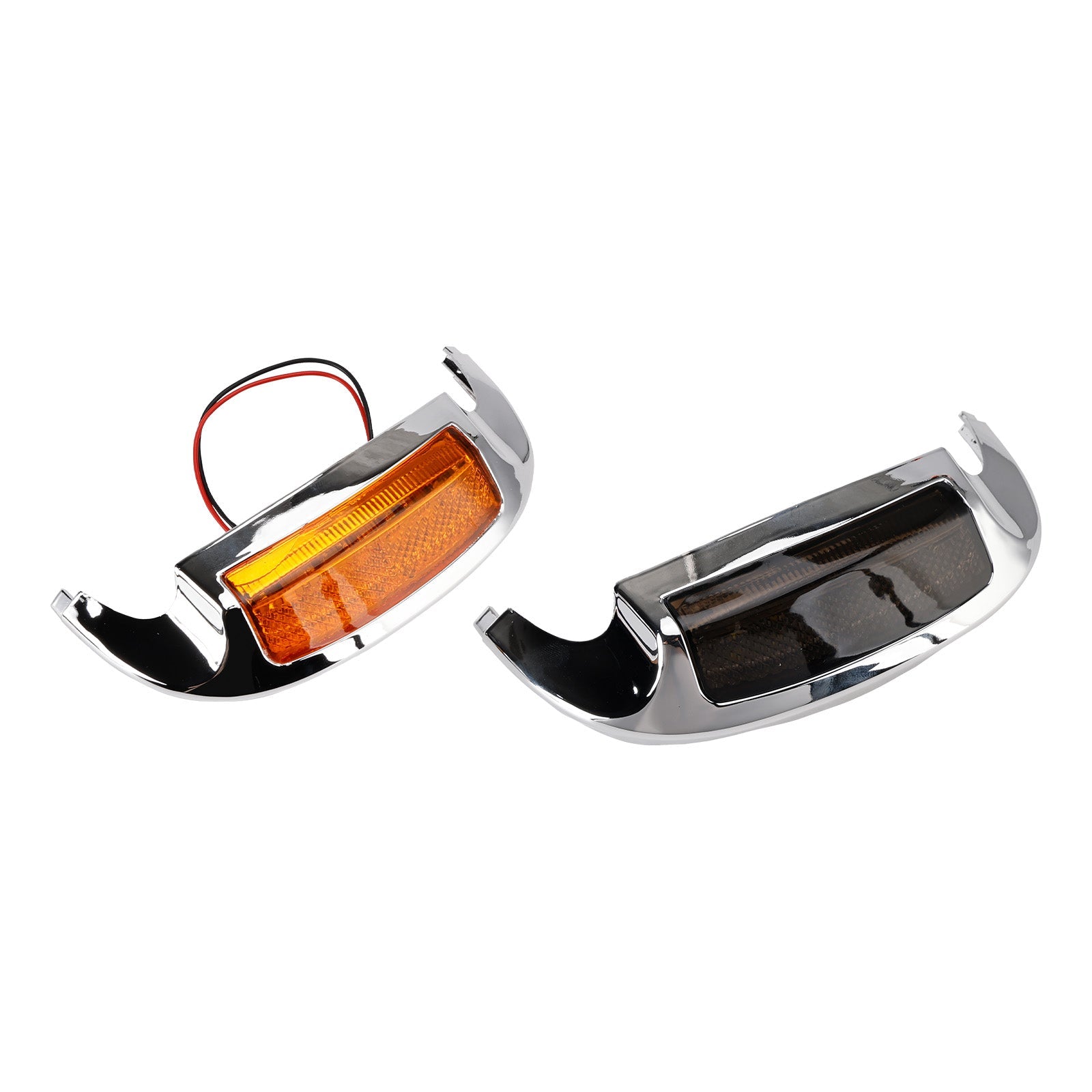 Front Fender Tip LED Lens Fit For Electra Glide Ultra Limited Low 2014-2023
