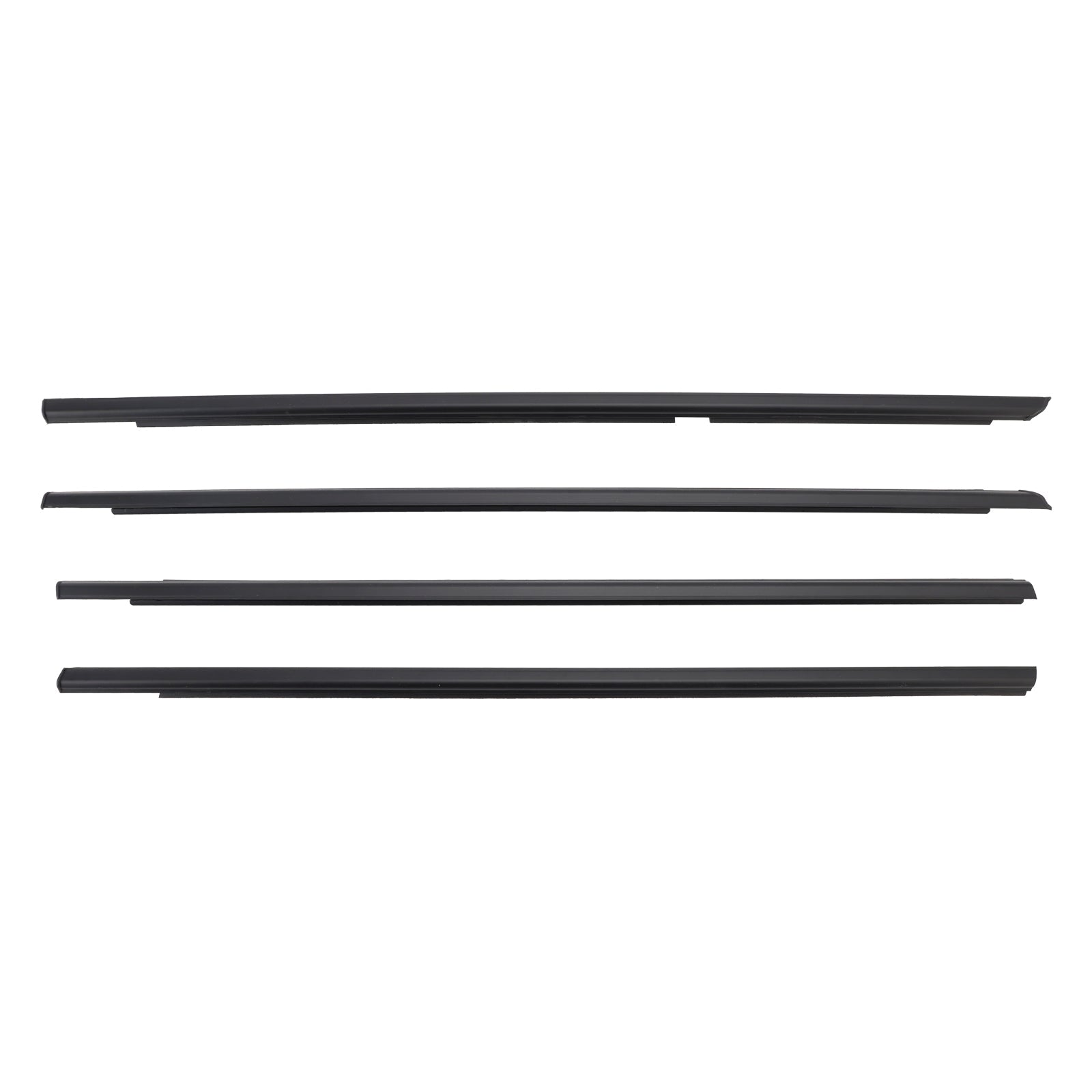 2009-2013 Suzuki Grand Vitara 4PCS Door Glass Belt Outer Molding Weatherstrip 83811-65J00