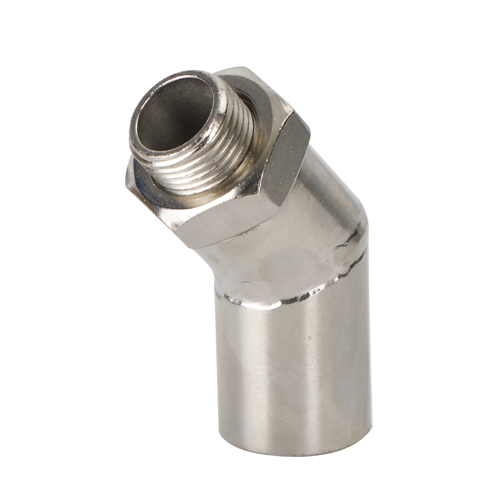 M18 X 1.5 Catalytic Converter 135 Degree CEL Oxygen Sensor Extender Adapter Spacer