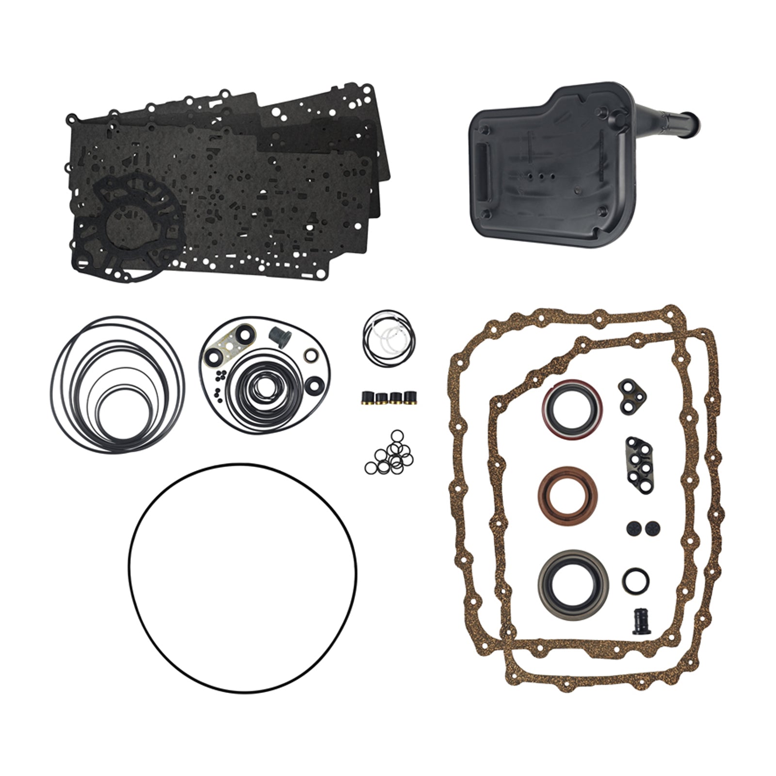 2006-2010 AM GENERAL HUMMER - H2, SUT 6 SP R/4WD V8 6.0L 6.2L 6L90 6L90E 6L80 6L80E Transmission Master Rebuild Kit 195901XLS