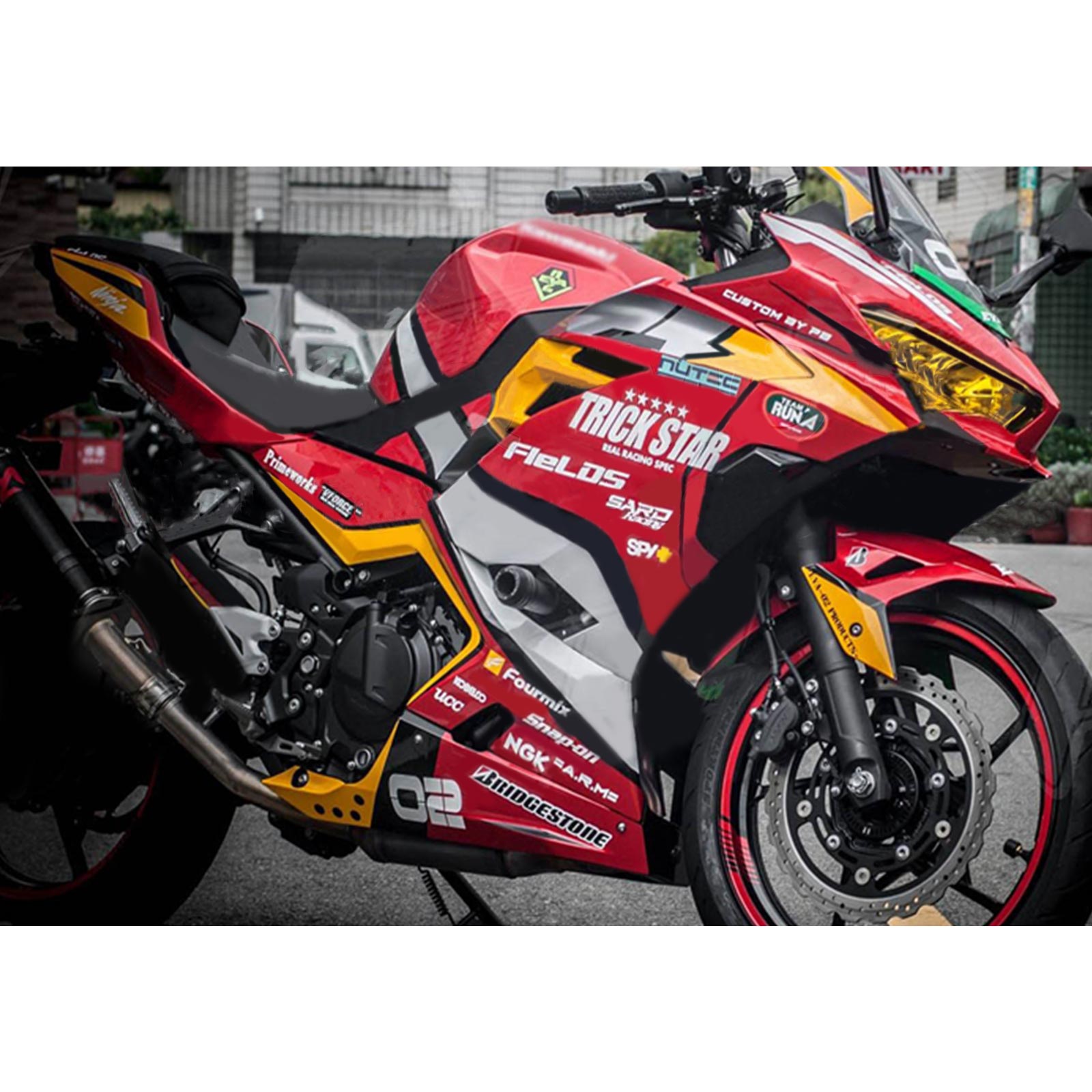 2018-2024 Kawasaki EX400/Ninja400 Fairing Kit