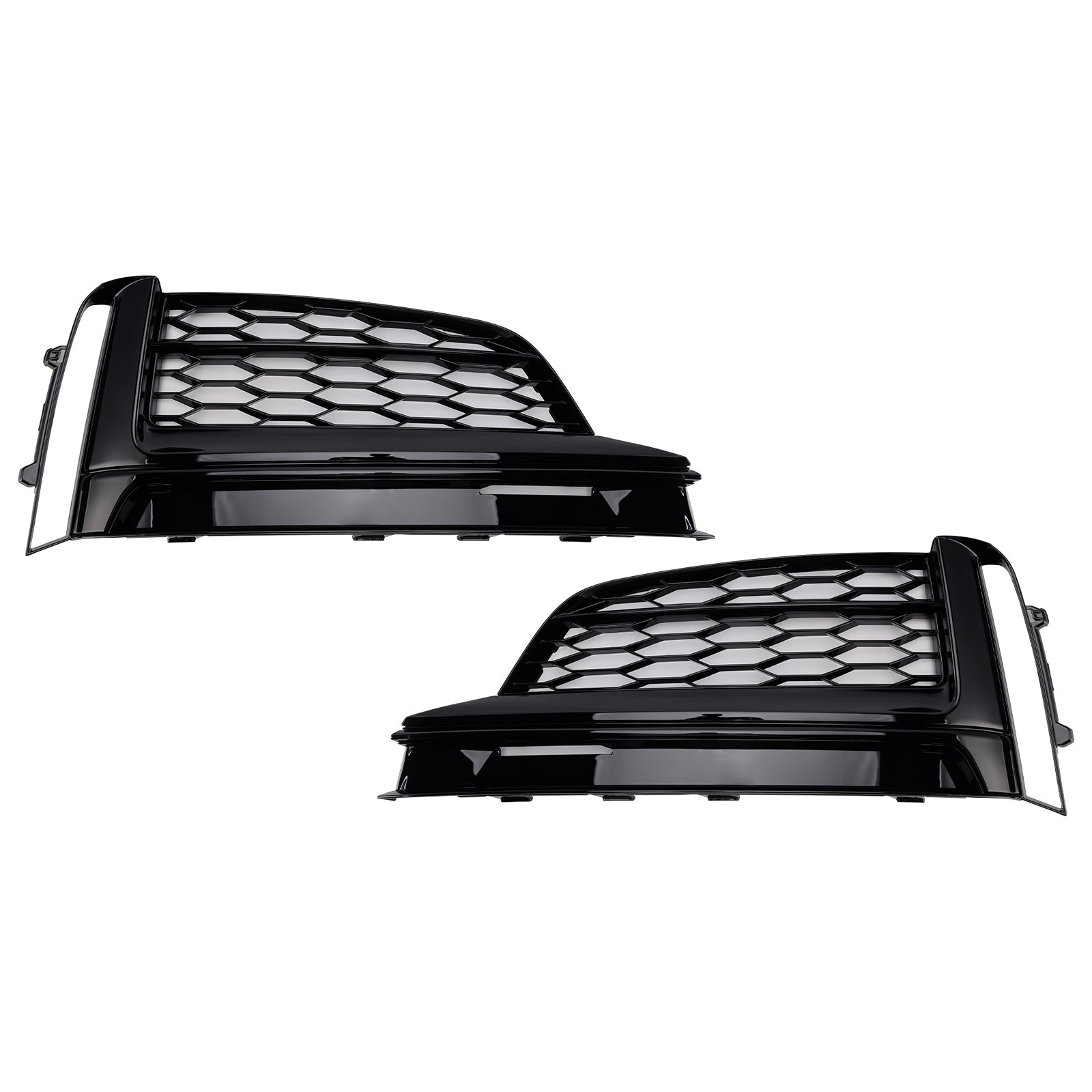 Audi A5 S-Line S5 2018-2019 2PCS Front Bumper Fog Light Grille Cover 8W6807682FRU6