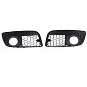 Pair Front Bumper Fog Lamp Lights Grill Grille For VW GOLF MK5 GTI 2006-2009