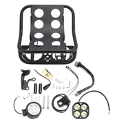 2020-2023 Honda CT125 Hunter Cub Black Front Rack Dual Headlight Kit