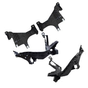 2013-2016 Audi A4 Quattro Facelift 4PCS Front Headlight Mount Support Plate Bracket