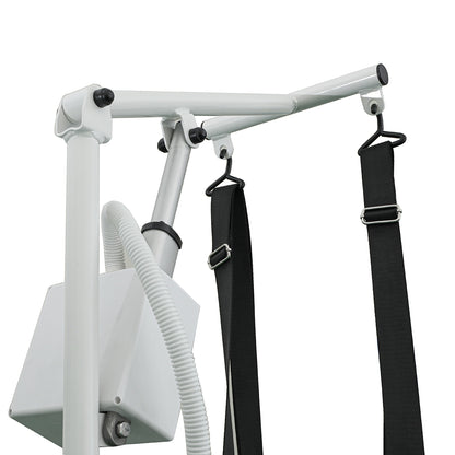 Electric Transfer Chair Patient Lift (4 in 1) for Home  180° Split Seat 330 lbs Load-Bearing for Elderly Disabled Handicapped  Full Body Sling Portable