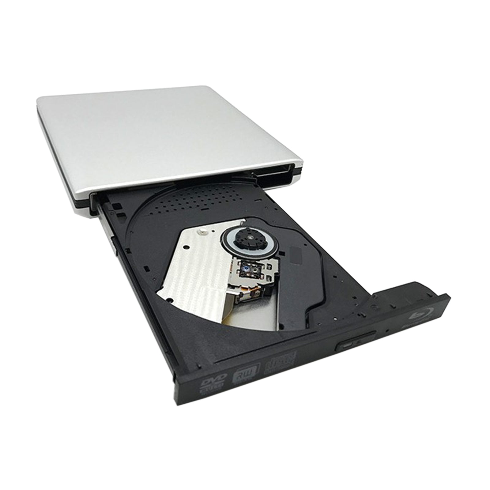 4K UHD Genuine Burner External USB 3.0 Super Slim DVD BD Recorder Drive Silver