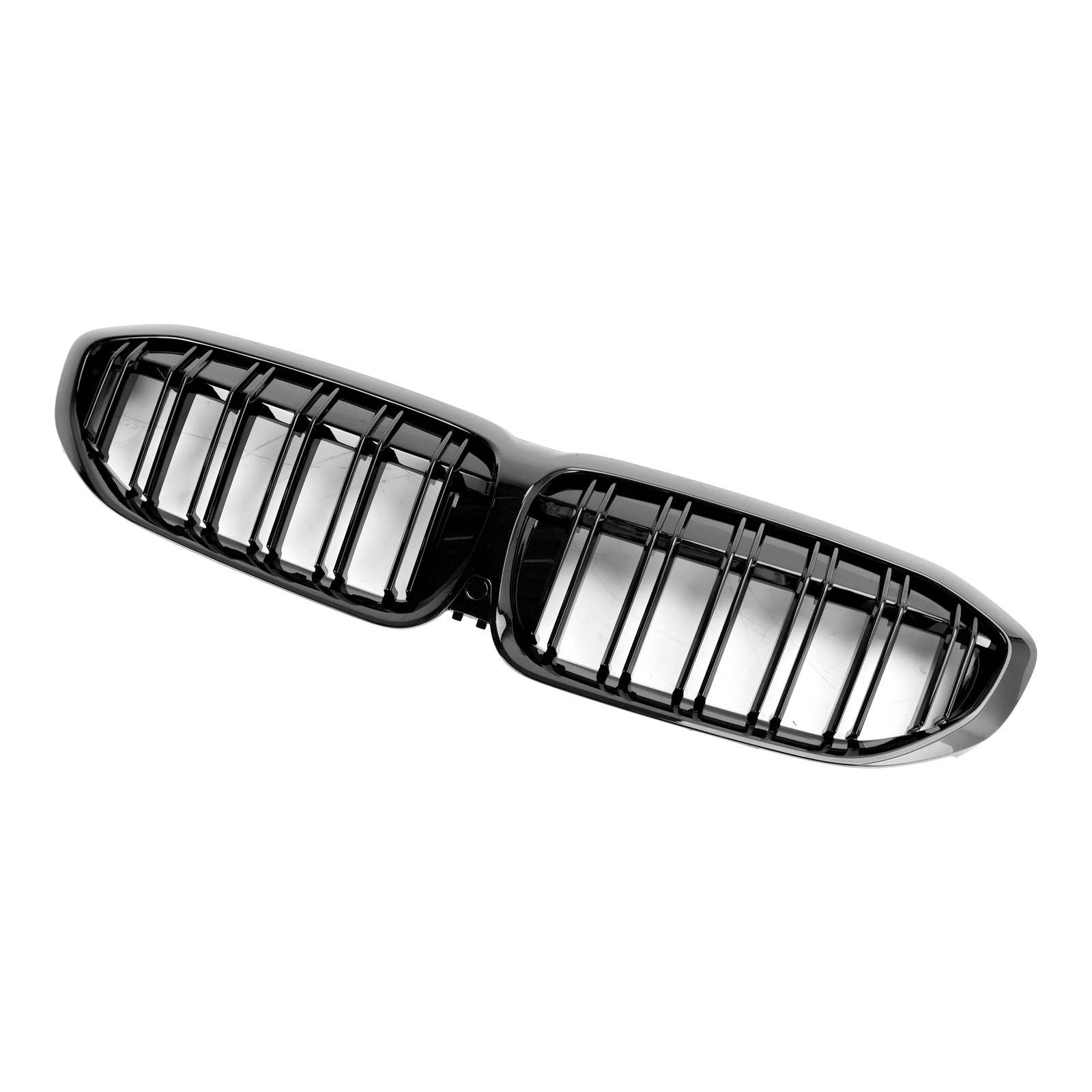 2019-2022 BMW 3 Series G20 G28 Black Dual Slat Kidney Grille Grill 51138072085