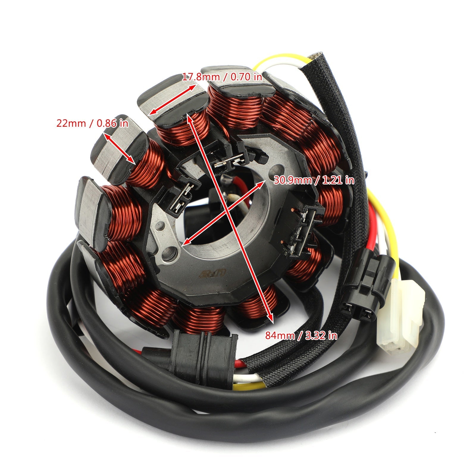 2003-2006 Yamaha WR450F Magneto Generator Engine Stator 5TJ-81410-00 5TJ-81410-09 5TJ-81410-30 5TJ-81410-31 Generic