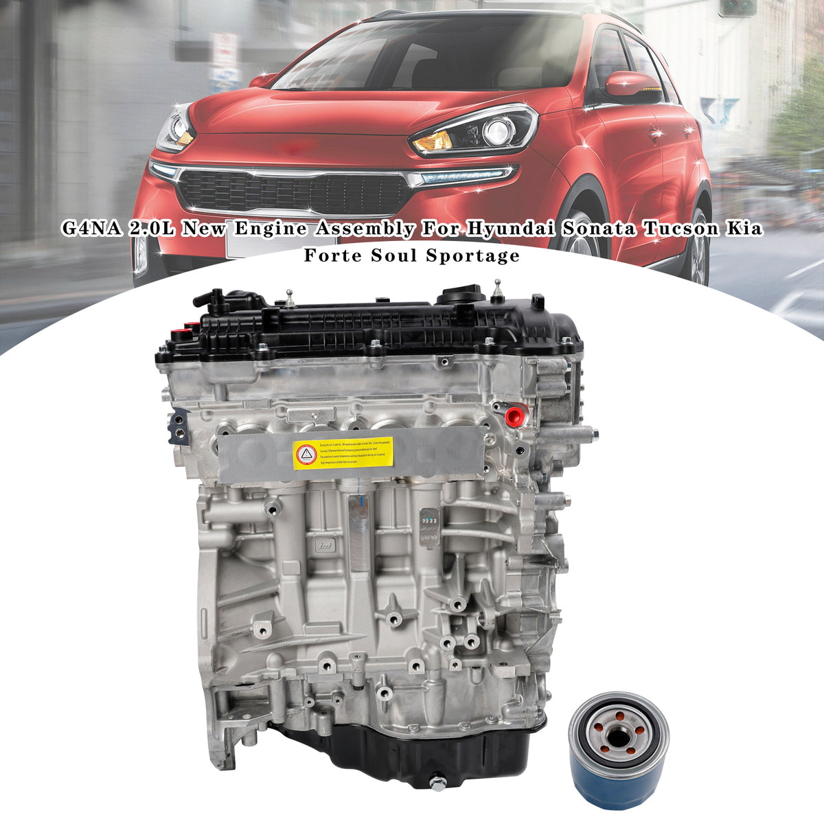 2012-2018 Kia Forte (YD) 2.0L New Engine Assembly G4NA G4NA 2.0L Generic