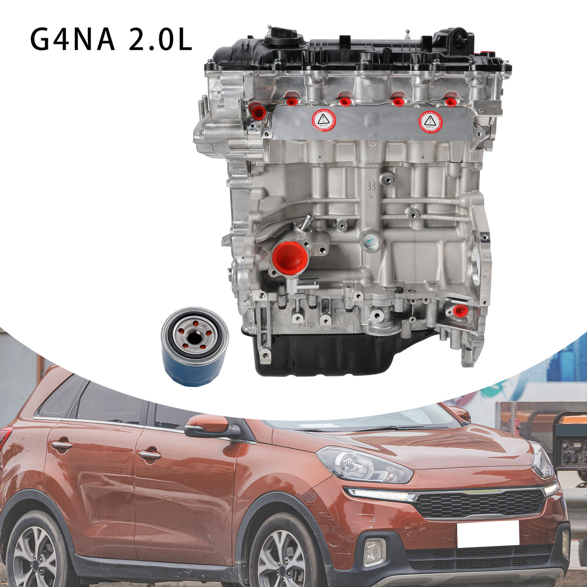 2012-2018 Kia Forte (YD) 2.0L New Engine Assembly G4NA G4NA 2.0L Generic