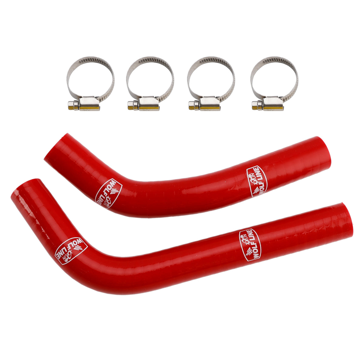 Silicone Radiator coolant Hose For Yamaha MT-03 MT-25 YZF R3 R25 2015-2024 Red