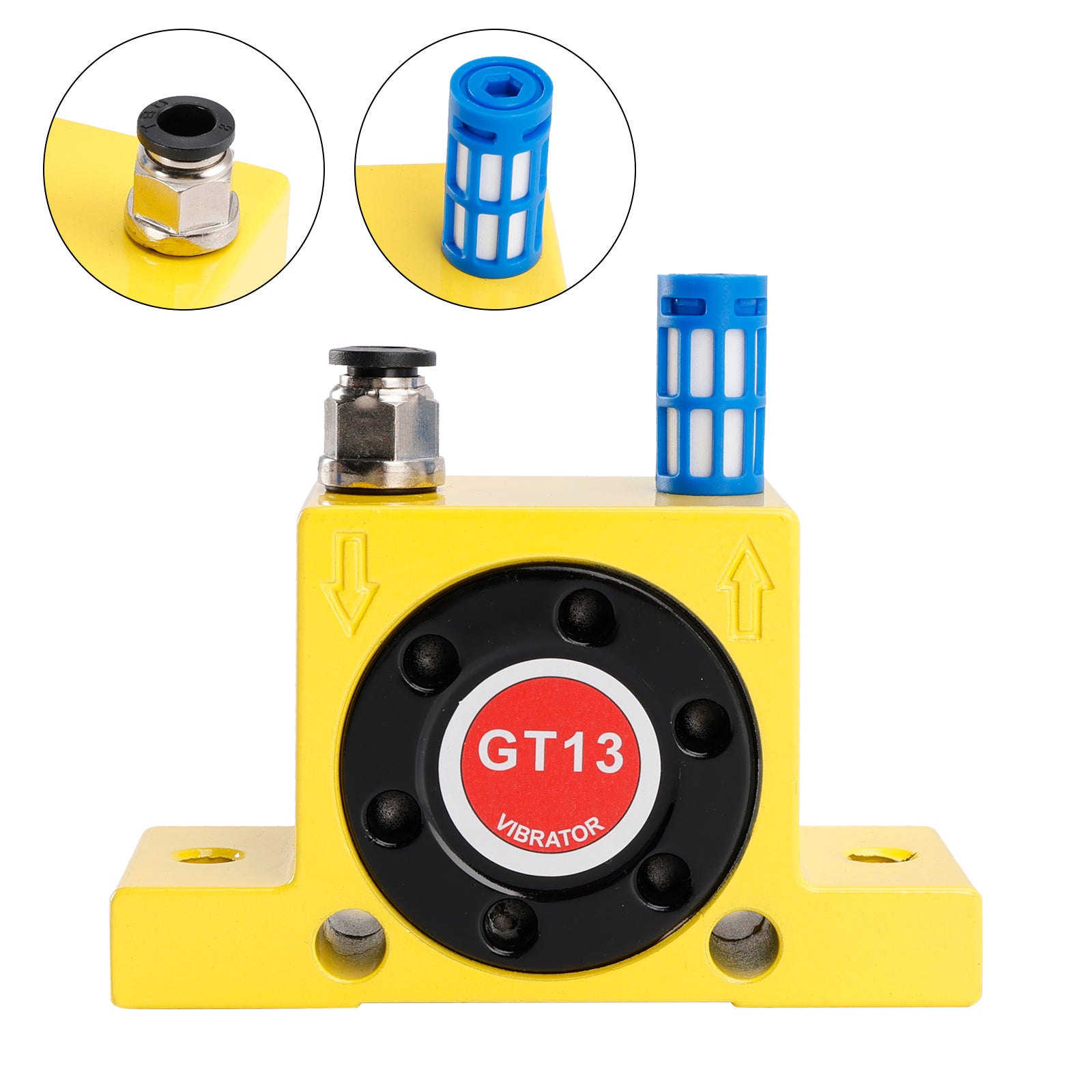 Pneumatic Turbine Vibrators GT8/10/13/16/20/25 Silent Golden Industrial Vibrator, GT13