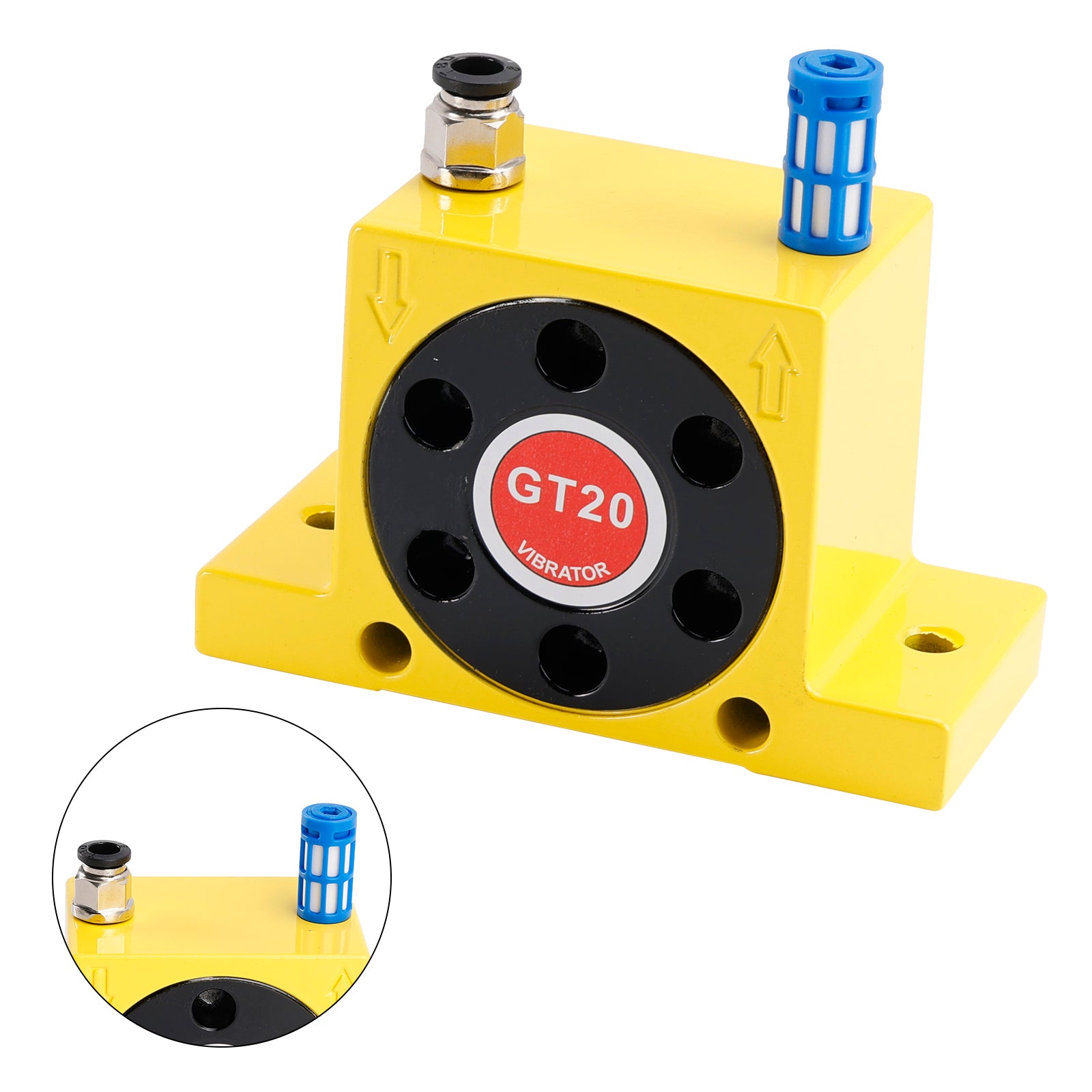 Pneumatic Turbine Vibrators GT8/10/13/16/20/25 Silent Golden Industrial Vibrator, GT20