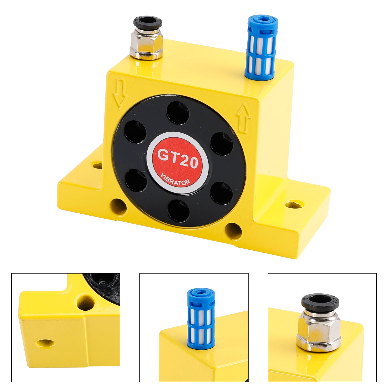Pneumatic Turbine Vibrators GT8/10/13/16/20/25 Silent Golden Industrial Vibrator, GT20
