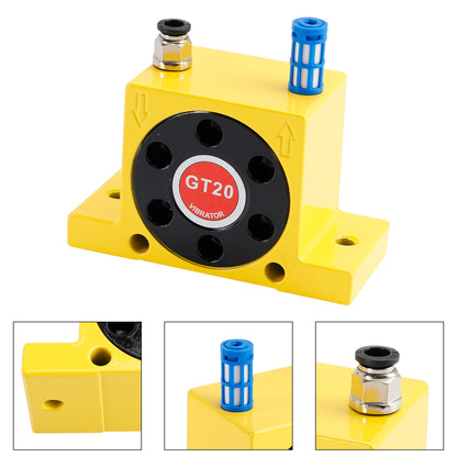 Pneumatic Turbine Vibrators GT8/10/13/16/20/25 Silent Golden Industrial Vibrator, GT20