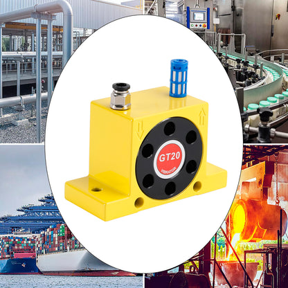 Pneumatic Turbine Vibrators GT8/10/13/16/20/25 Silent Golden Industrial Vibrator, GT20