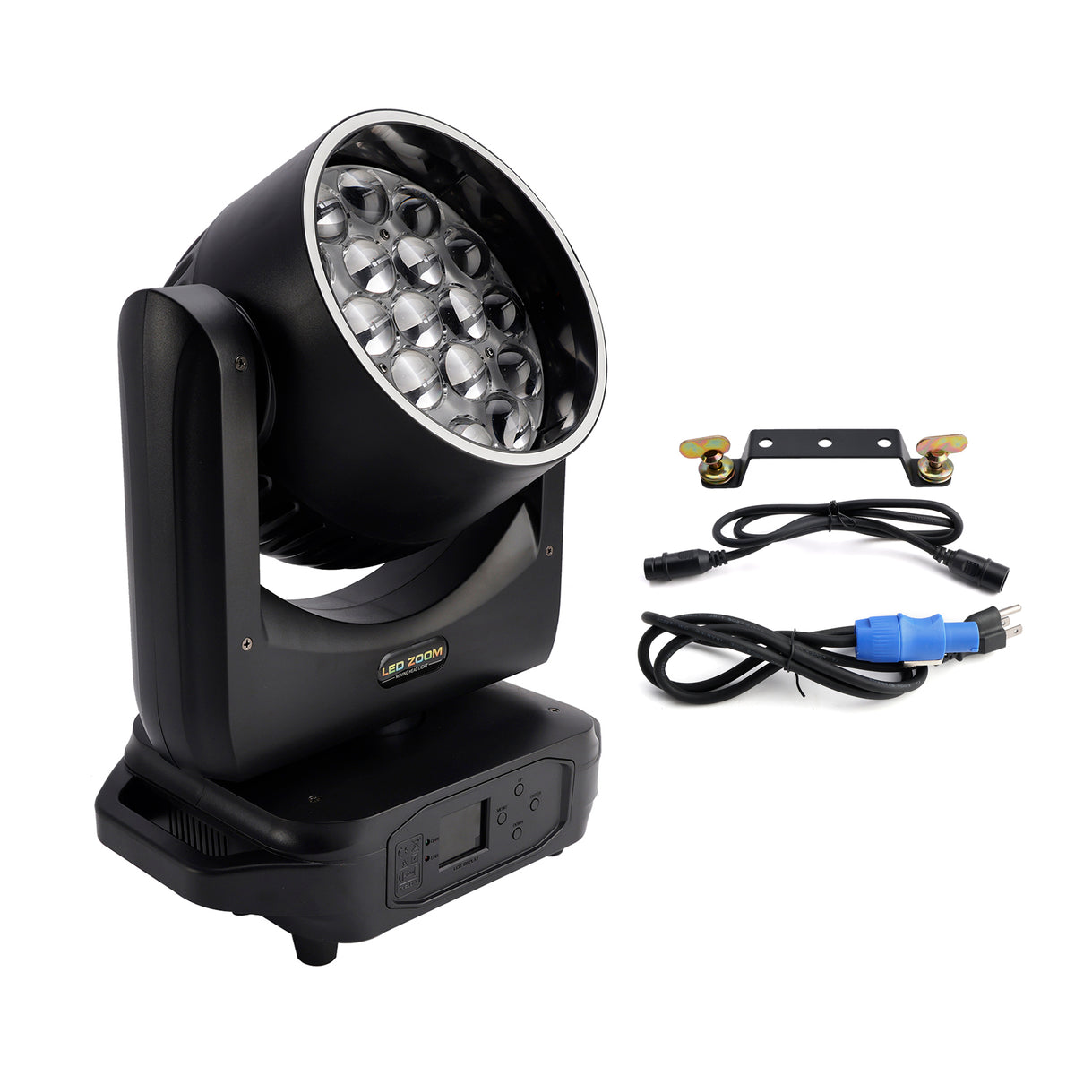 19x20W LED Zoom Moving Head Stage Light RGBW DMX Beam Wash Lighting DJ Disco