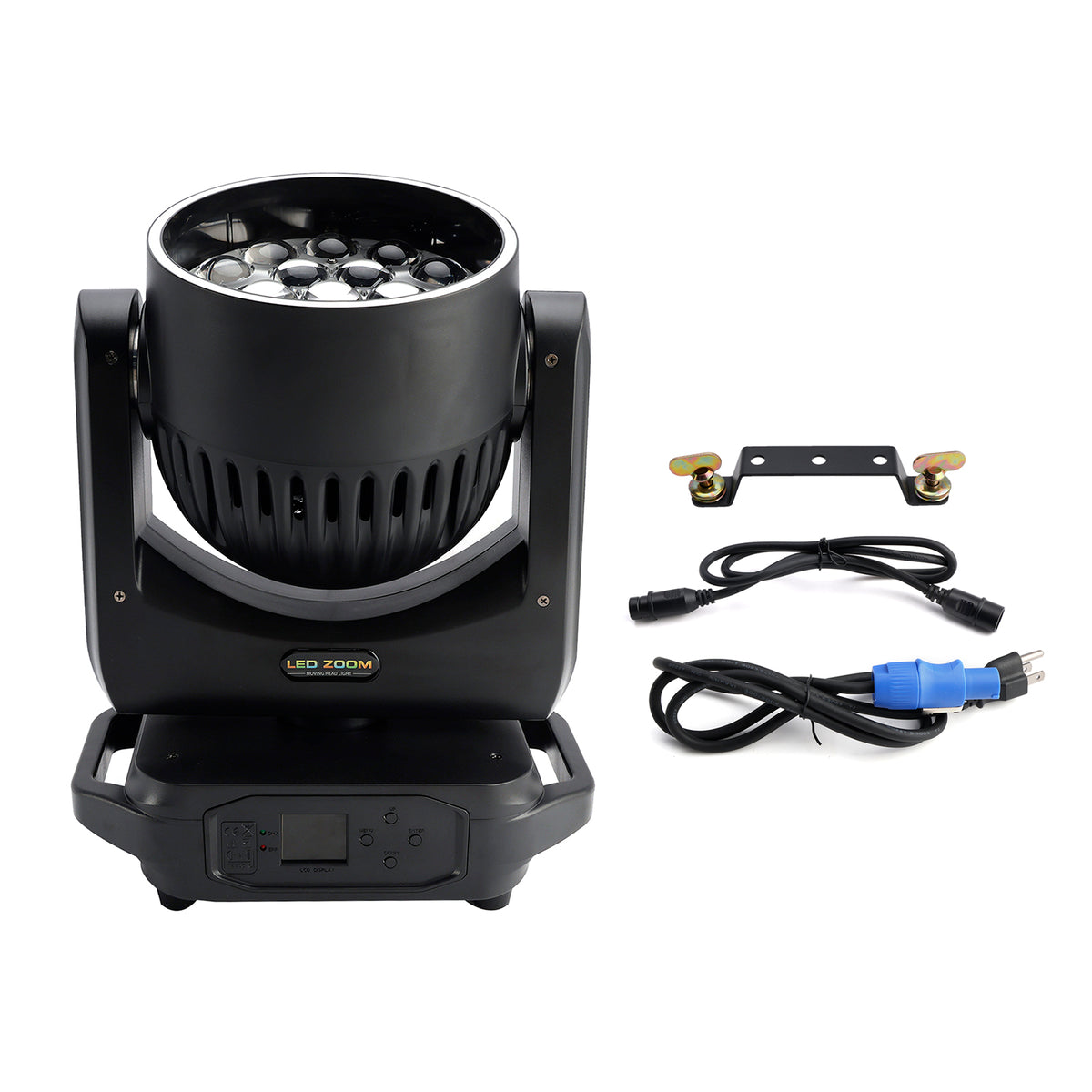 19x20W LED Zoom Moving Head Stage Light RGBW DMX Beam Wash Lighting DJ Disco