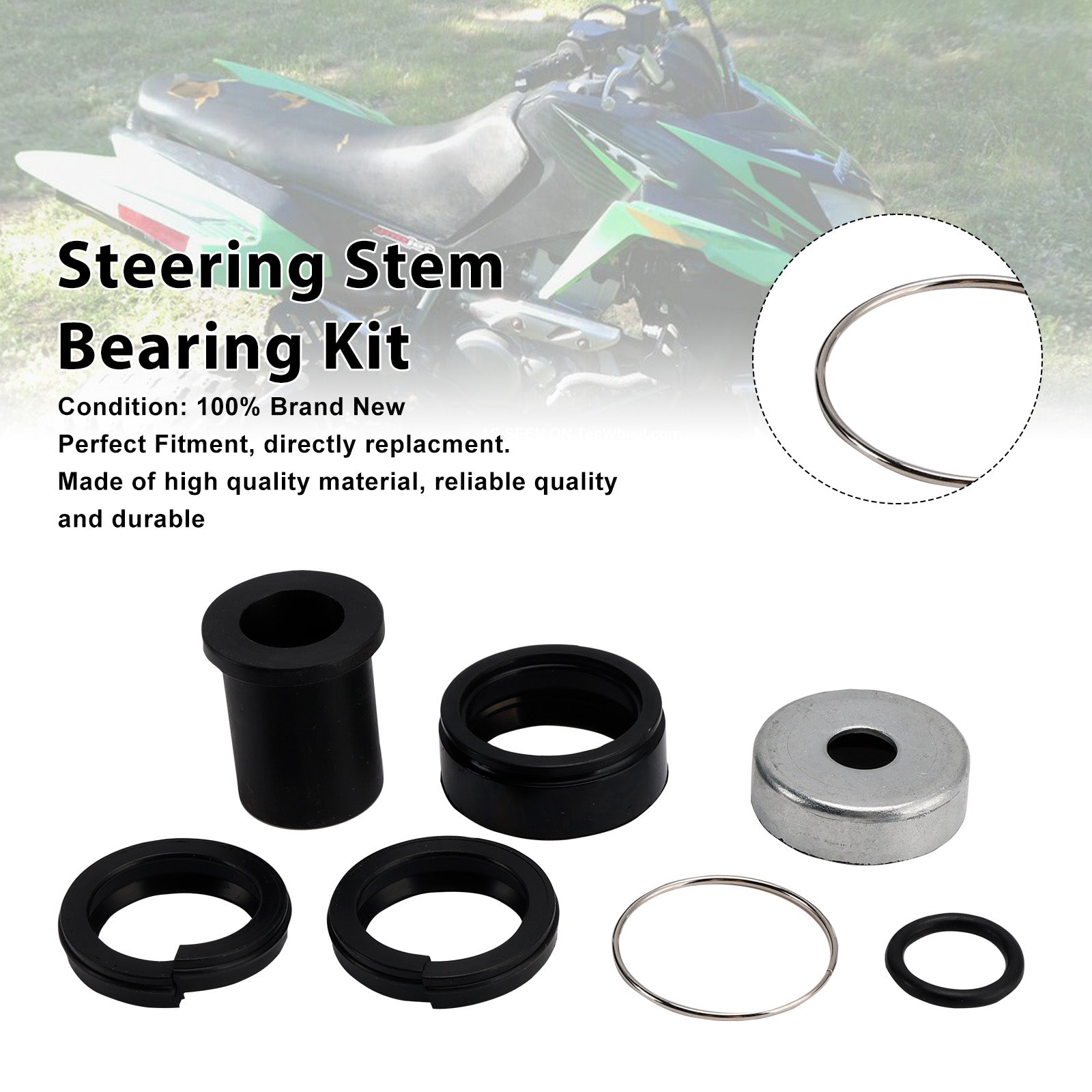 PWSSK-K06-400 Steering Stem Bearing Kit For Suzuki LTA500 LTZ400 LTZ250