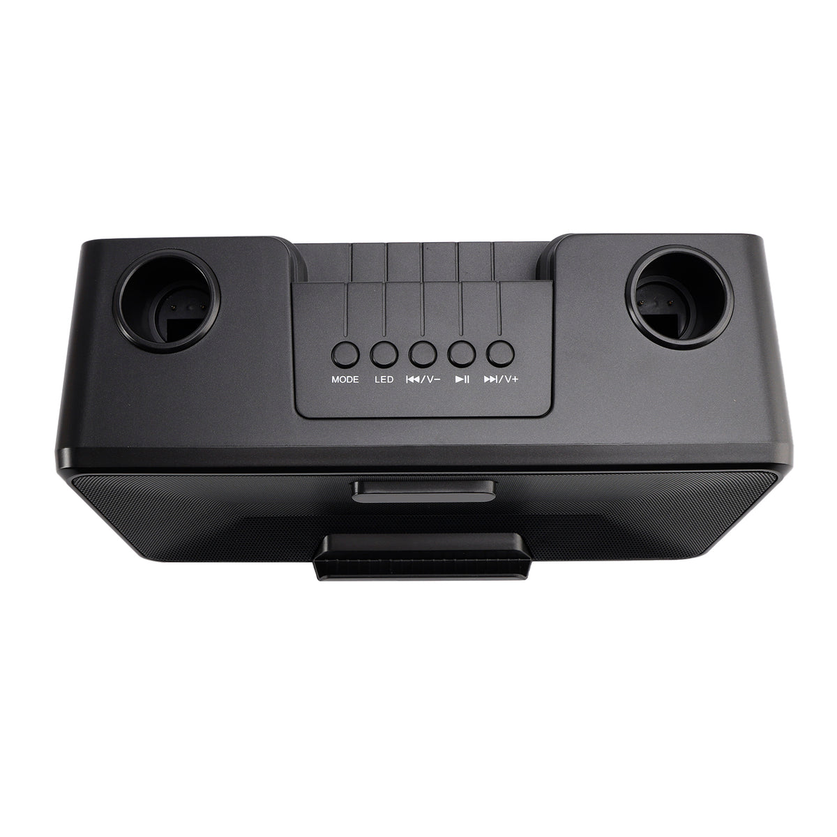 Wireless Bluetooth Speaker Dual Microphone Karaoke All-In-One Outdoor Portable