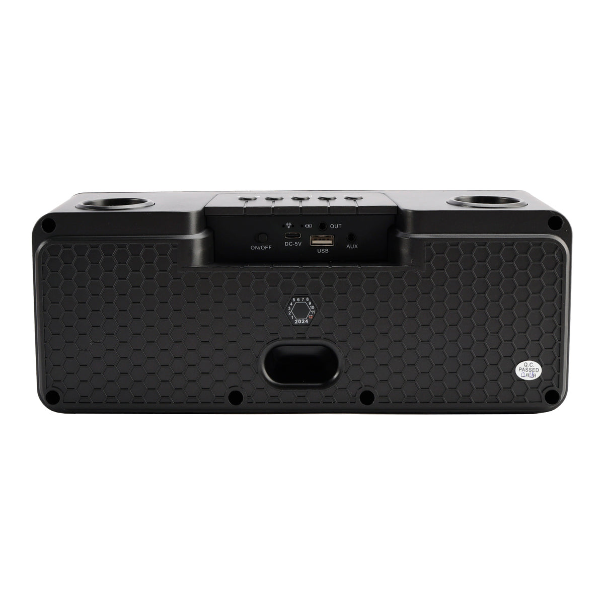 Wireless Bluetooth Speaker Dual Microphone Karaoke All-In-One Outdoor Portable