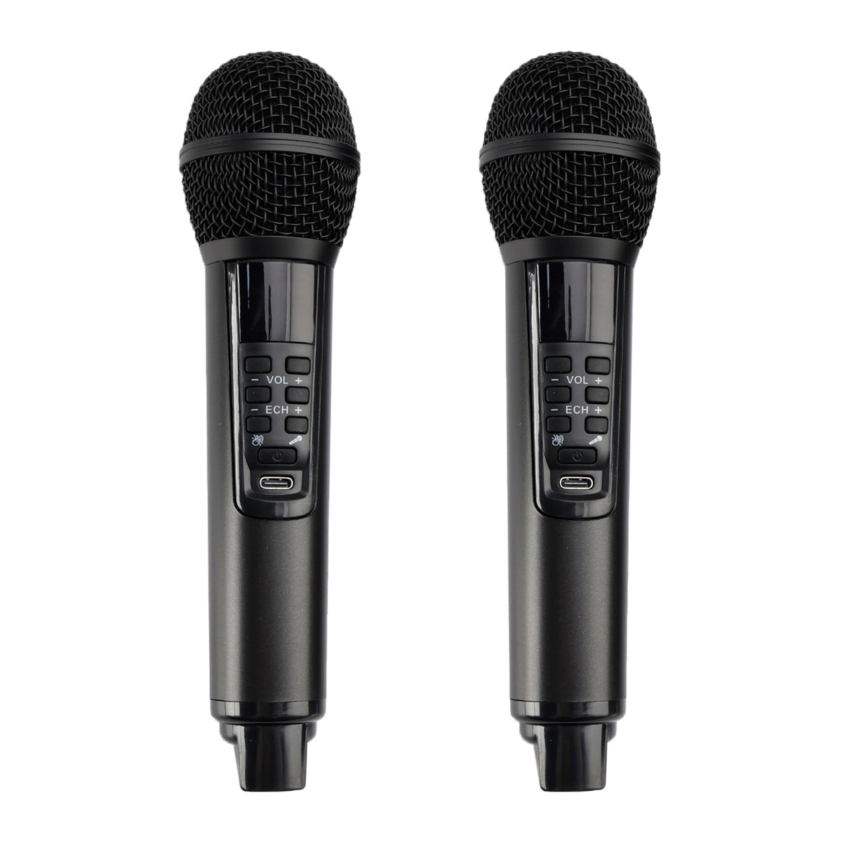 Wireless Bluetooth Speaker Dual Microphone Karaoke All-In-One Outdoor Portable