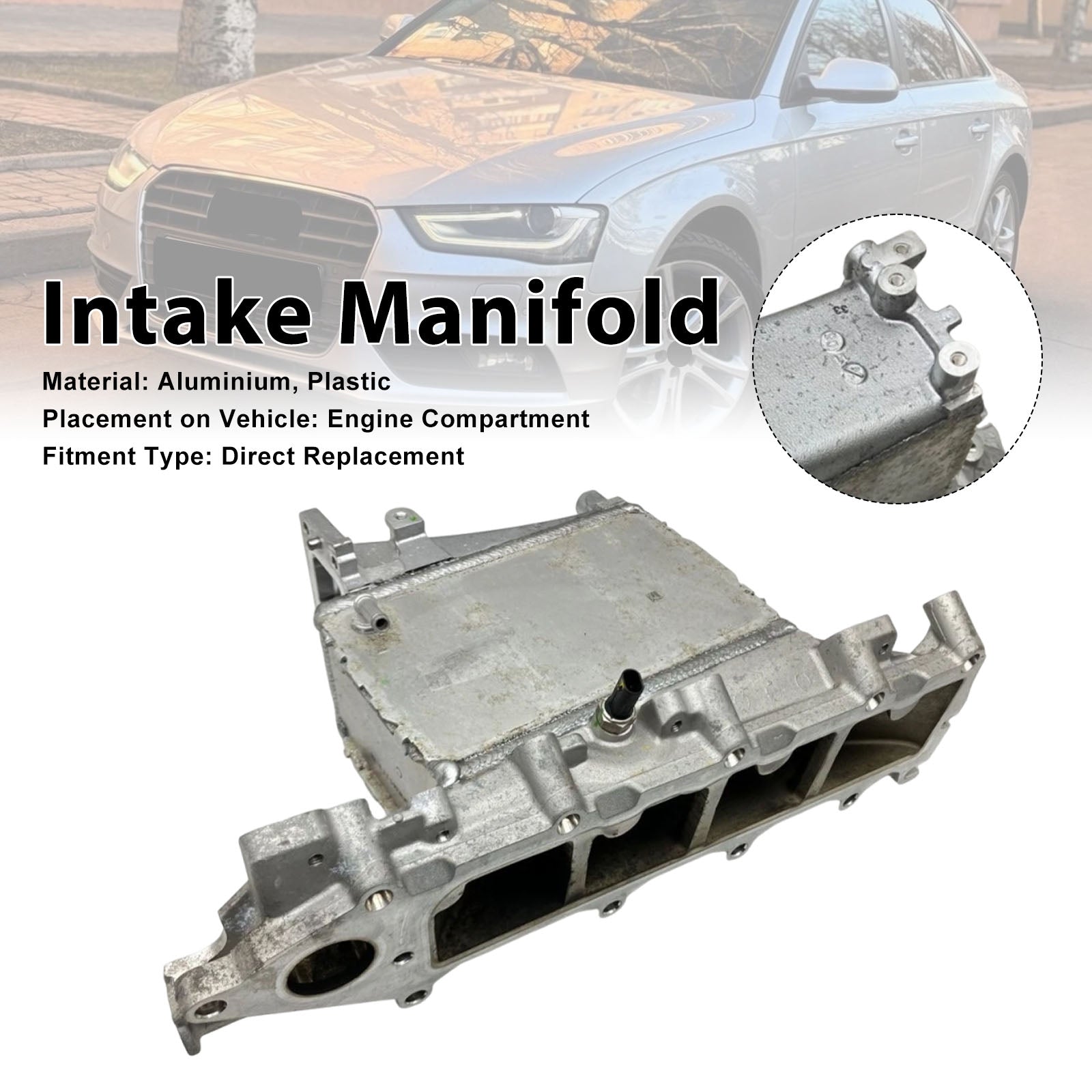 2013-2015 For Audi A4 B8 8K Intake Manifold Intercooler 04L129766AD