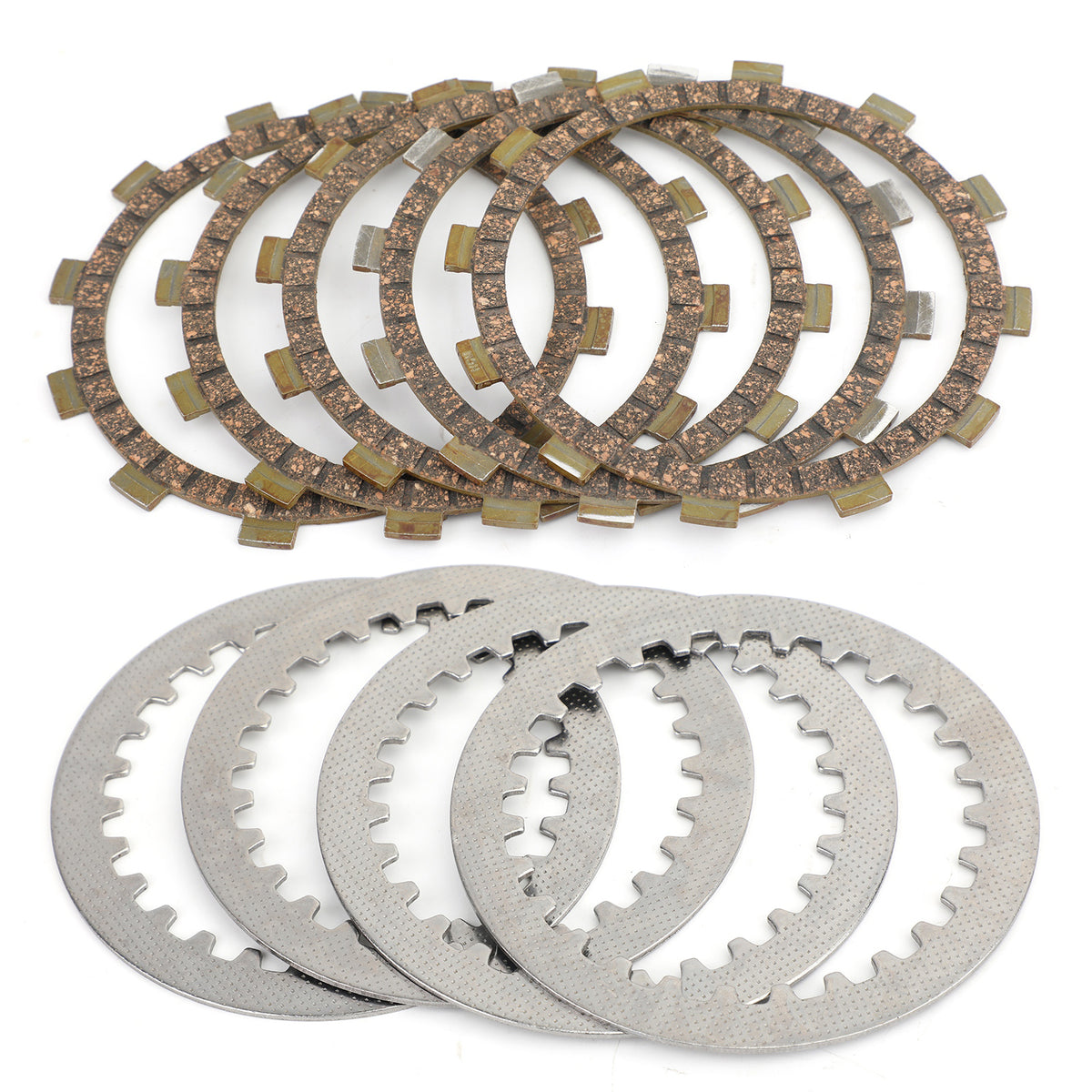 Clutch Kit Iron & Friction Plates for Yamaha SRX250 SR250 XT250 1983-2000