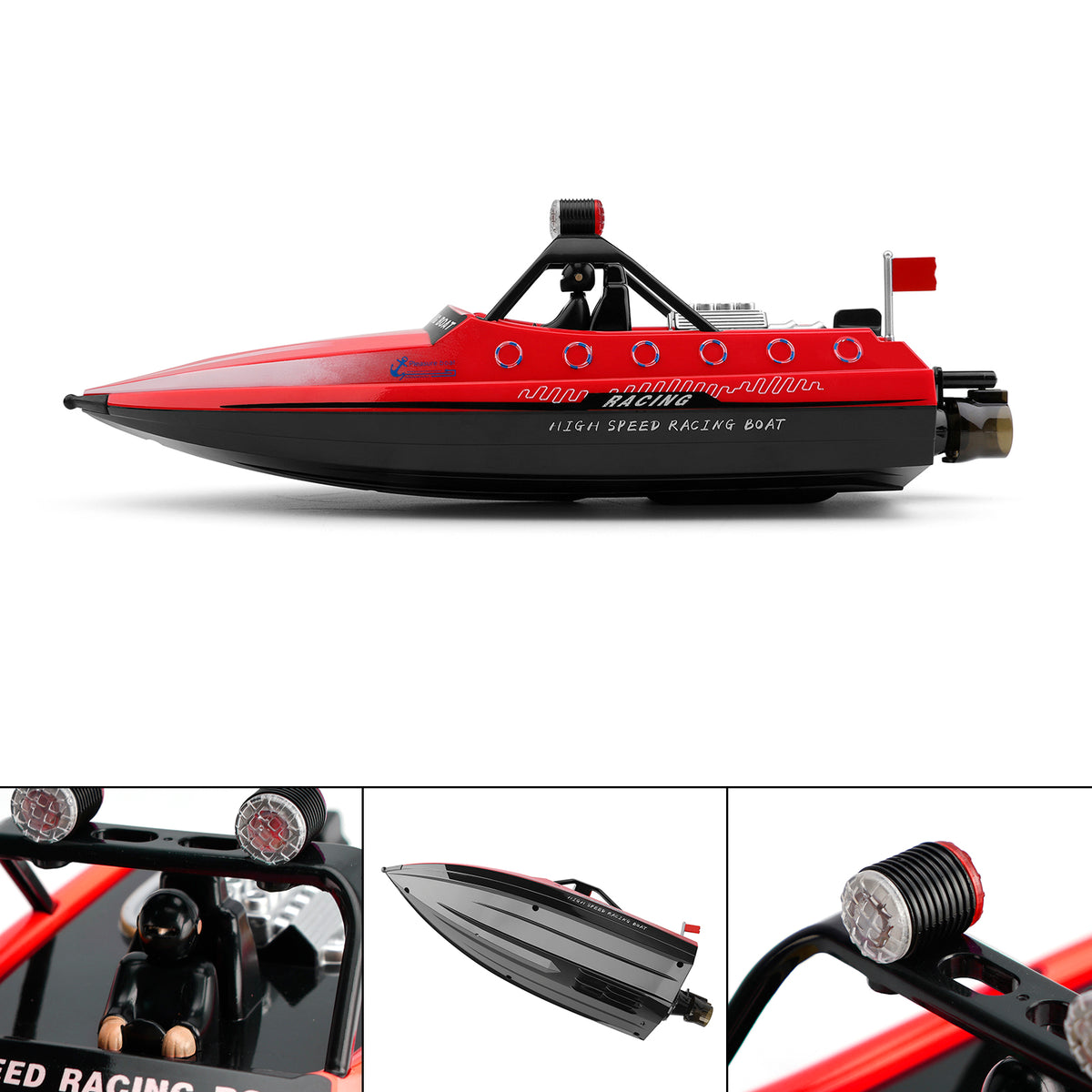 Wltoys WL917 RC Jet Boat RC Racing Boat 2.4GHz Remote Control Boat Toy Red
