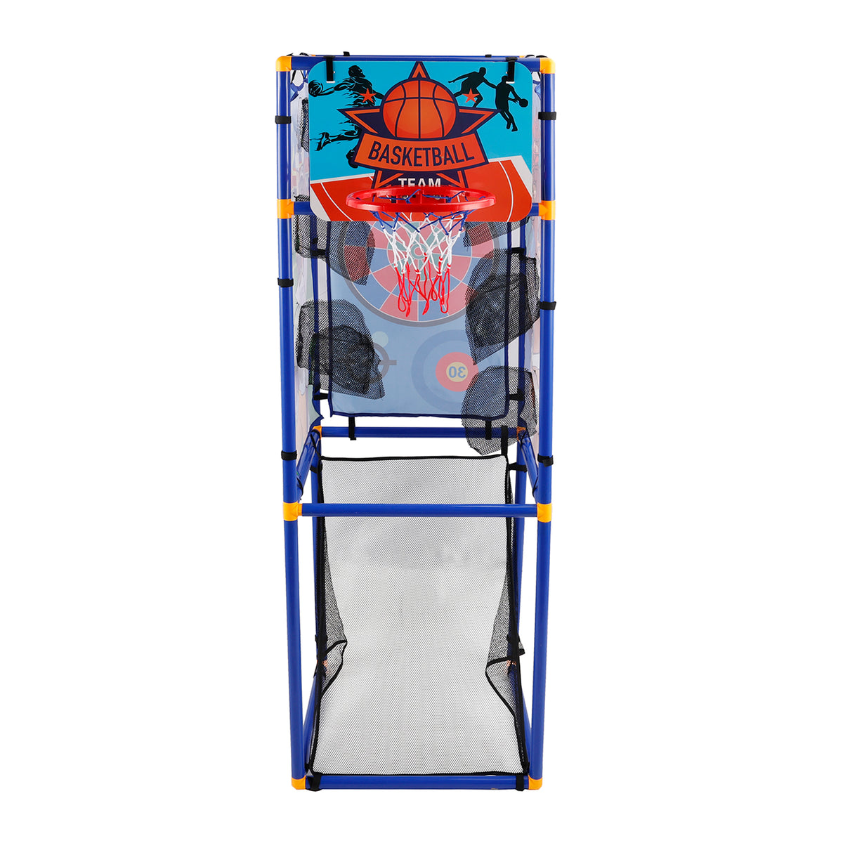 5In1 Multi Toss Game Set Play Football,Baseball,Basketball,Rugby And Fly Ball
